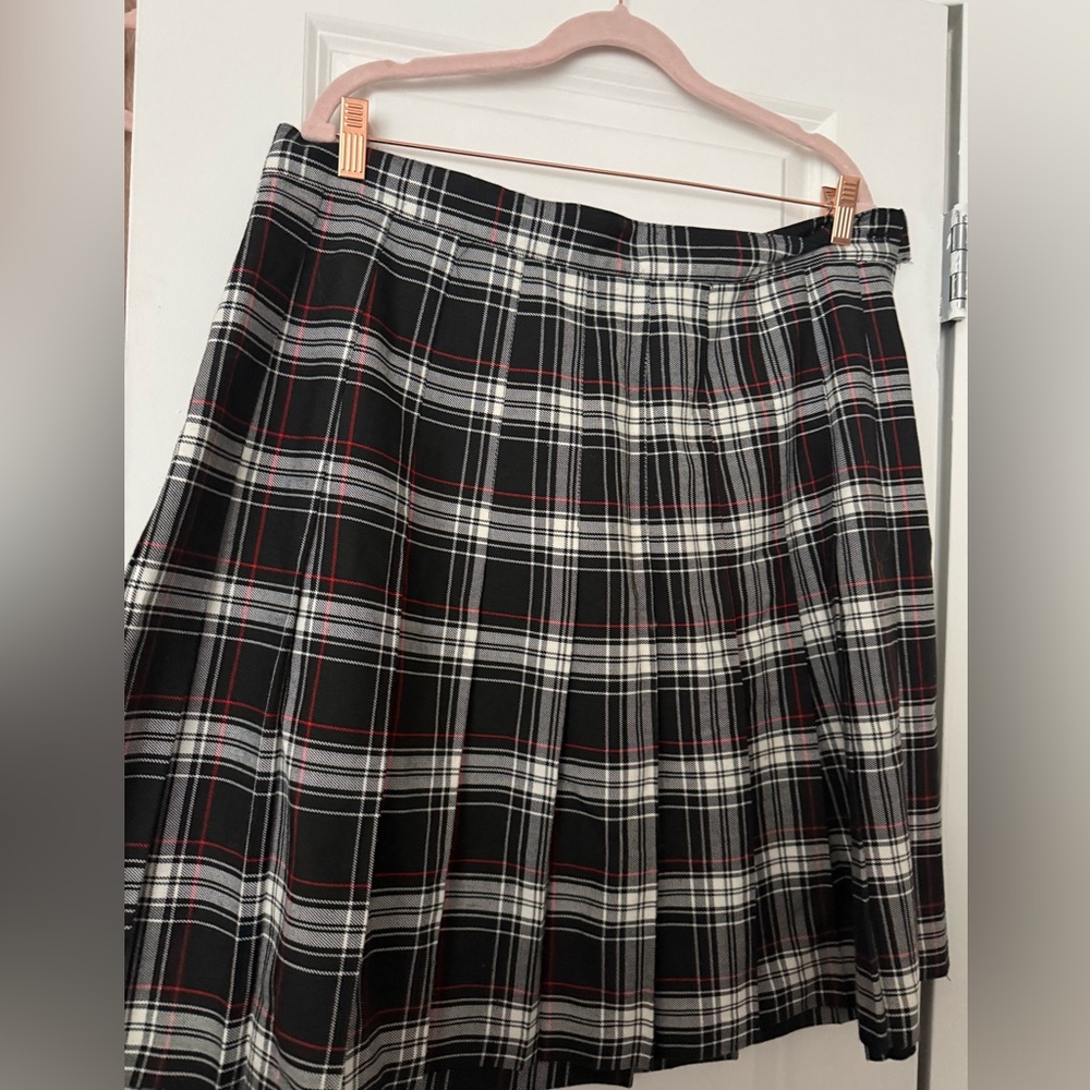 Plaid Skirt